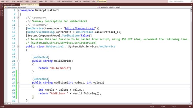 Web Service in Console Application3
